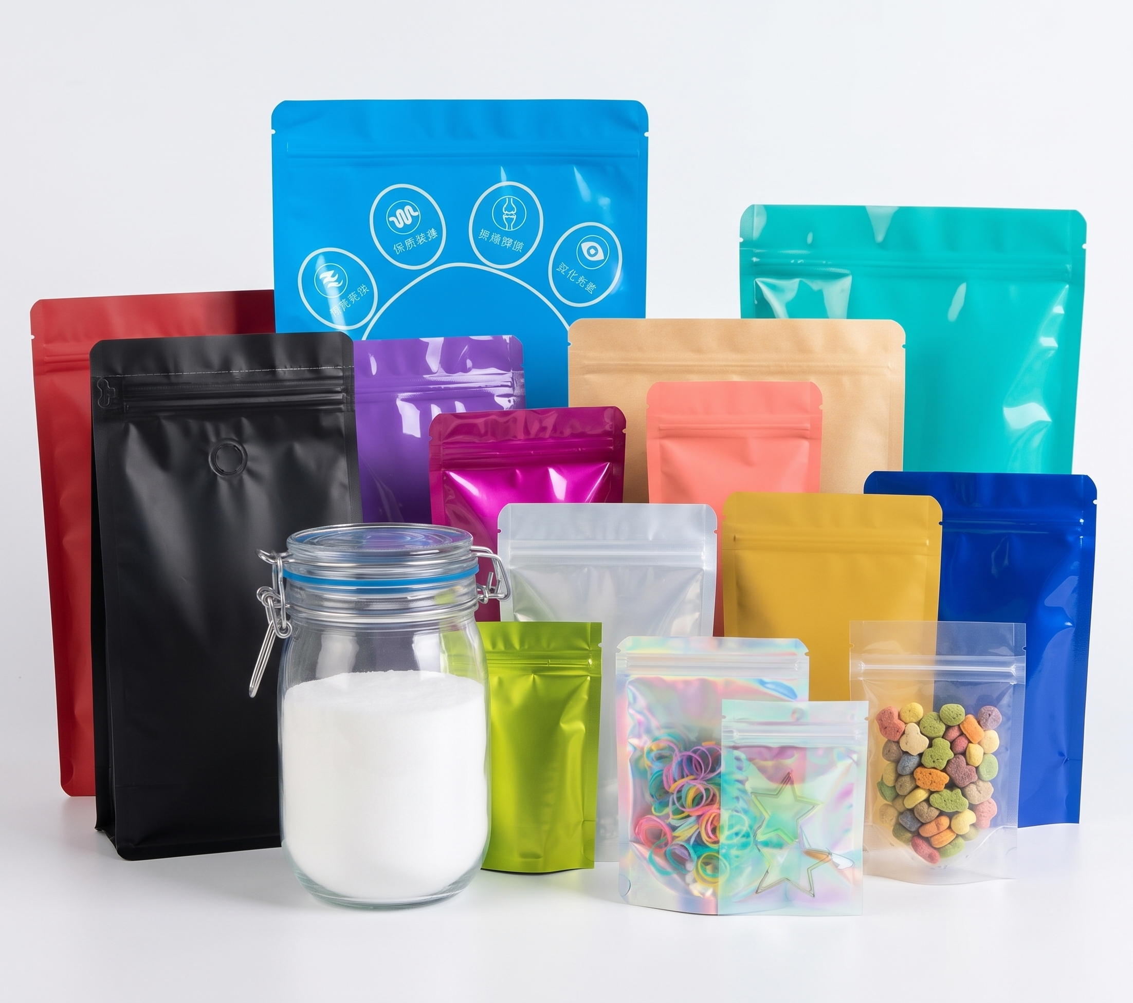 Packaging pouches · reference image